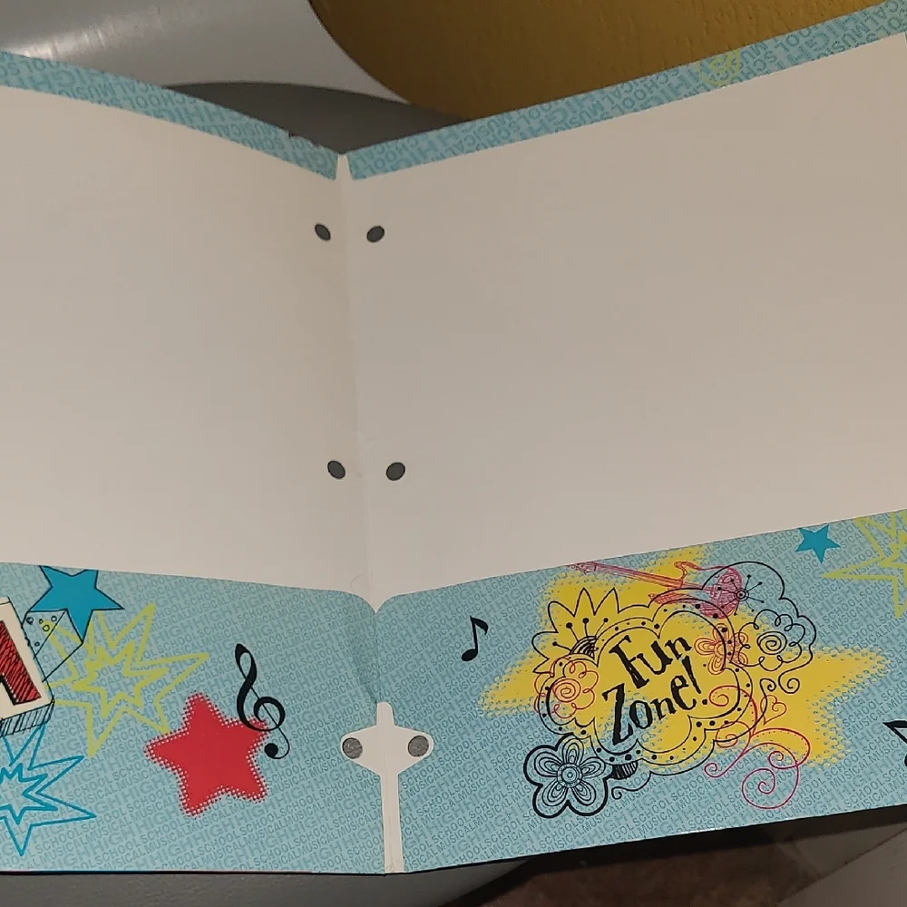 High School Musical Zac Efron School Notebook Folder